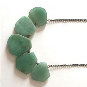 Anthropologie Stone Statement Necklace